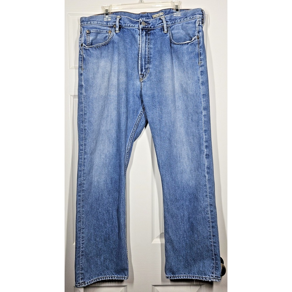 VTG Polo Ralph Lauren Jeans Men 38x30 Blue Classic Fit Straight Leg RN 41381 90s